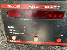 Rocktron MIDI Mate Control Pedal - Classic Old Skool Kit - Needs Repair