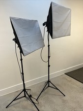 Interfit F5 Two-Head Fluorescent Studio Lighting Kit