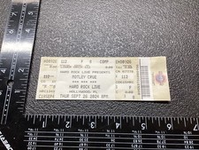 Concert Ticket Stub Unripped