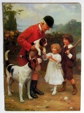 Postcard - THE HUNTSMAN'S PET