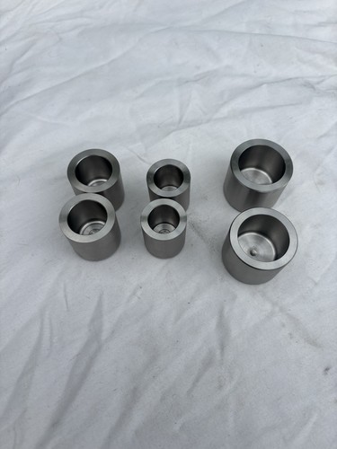 Stainless steel pistons to - steel, 6