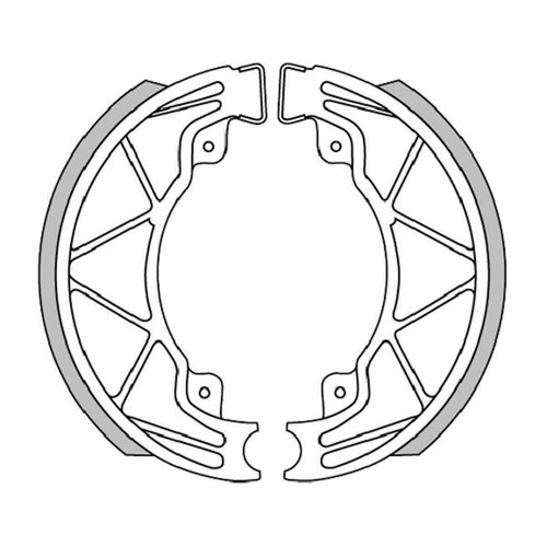 Polini racing brake shoes - racing,