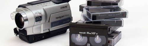 Video8 camcorder tape - , to