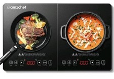 AMZCHEF 2800w Double Induction