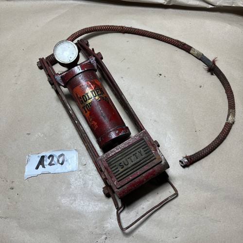 Vintage sutty foot pump - sutty,