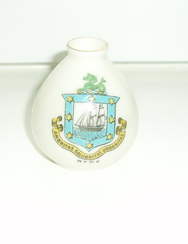 Vintage ryde crested - vintage, ware