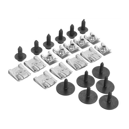 24pcs engine undertray clips - undertray,