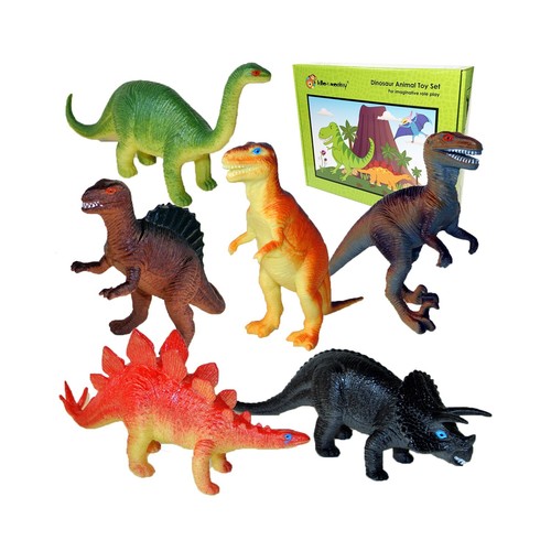 Dinosaur playset toys set 6 - dinosaur,