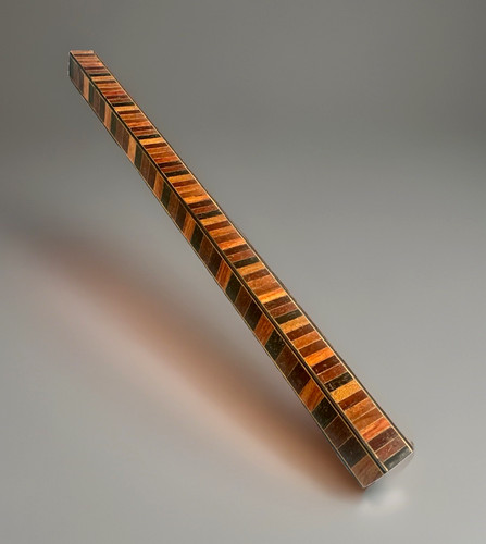C1850 rare treen - c1850, measuring