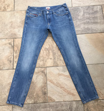 Womens Tommy Hilfiger SOPHIE Skinny Low Blue Stretch Flex Denim Jeans - W32 L32