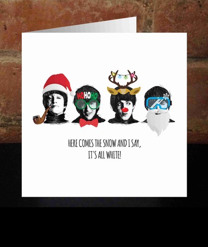 Beatles christmas card here - beatles,
