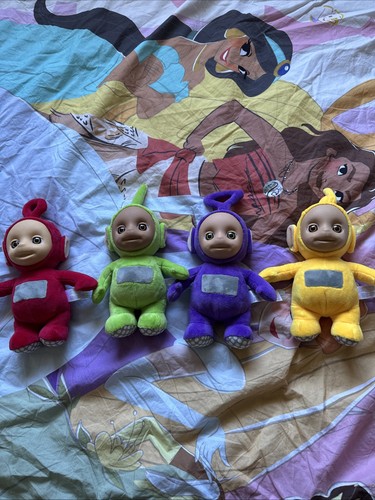 All the teletubbie plush - all,
