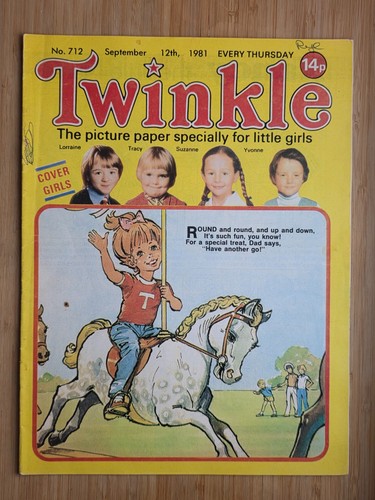 Twinkle vintage comic - twinkle,