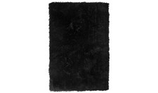 Habitat Plain Black Shaggy Rug