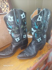 ROCKETBUSTER COWBOY BOOTS "BLUEBELL" WOMEN'S size 9.5 (See Description)