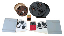 3 x Vintage 9.5mm Film Reels