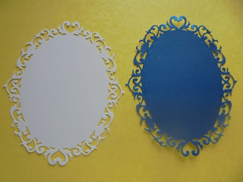 Extra large white card - 10,