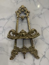 VTG Ornate Brass Display Easel