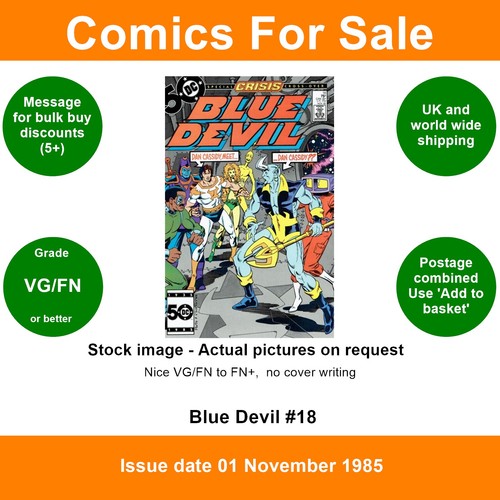 Blue devil comics choose - blue,