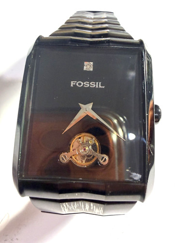 Mens black fossil - fossil, twist