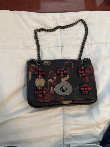Coach small black leather - small,