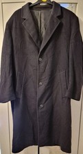 PIERRE CARDIN COAT - CASHMERE & WOOL BLEND Men's Size  EU54R / UK 44" Chest XL