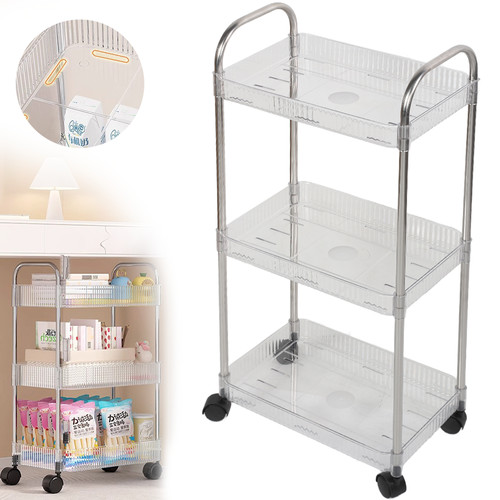 Tier storage trolley - storage, on