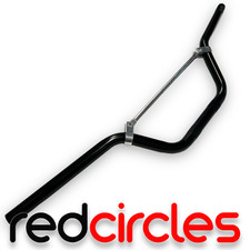 PIT DIRT BIKE BRACED BLACK HANDLEBARS HANDLE BARS 50cc 110cc 125cc 140cc PITBIKE