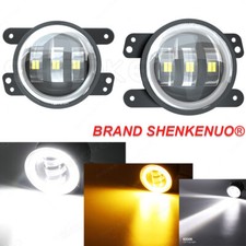 Pair LED Front Fog Light Lamp For Land Rover Range Rover Sport L320 2010-on L322