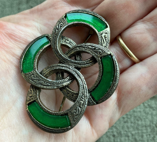 Vintage miracle brooch - vintage,