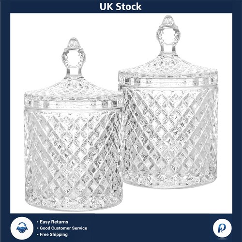 Elegant crystal glass - crystal, jar