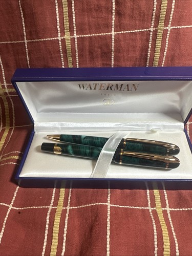 Waterman phileas green - green, marble