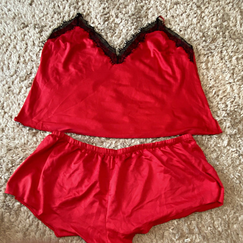 Ann summers red black - ann, lace