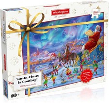 1000 Pieces Waddington's Santa
