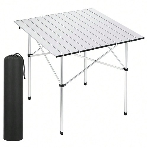 White foldable aluminium - white,
