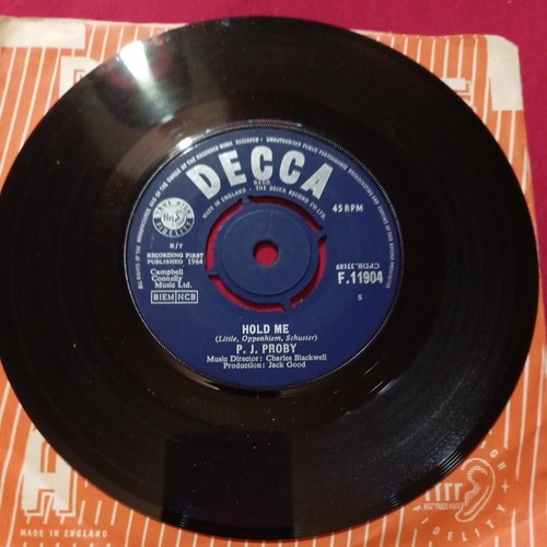 Proby hold me 1964 - p.j., uk