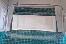 Borcam Clear Glass Rectangular Baking/Roasting/Lasagne Dish