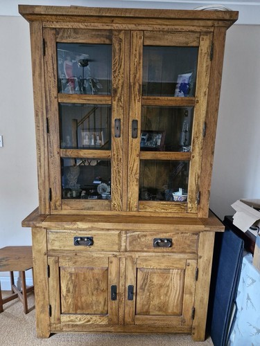 Solid wood dresser display - wood,