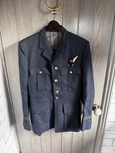 Vintage blue military raf - military,