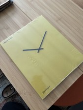 Valentin Carron clock soft cover book Originally $55 coffee table