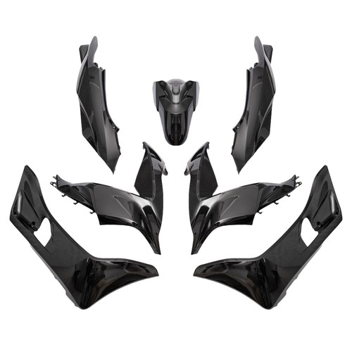 Fairing kit 7pc mxt black - fairing,