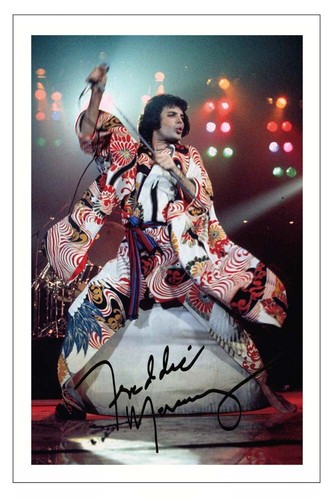 Freddie mercury signed - mercury,