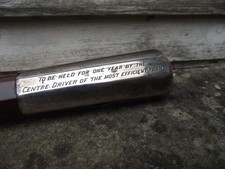 ANTIQUE 1923 SILVER TOPPED SWAINE ADENEY 215th HAMPSHIRE BATTERY RFA RIDING CROP