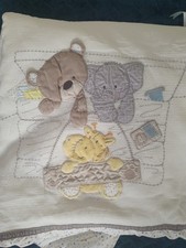 Mothercare Cot Blanket Coverlet Teddys Toy Box fleece reverse 110x130cm