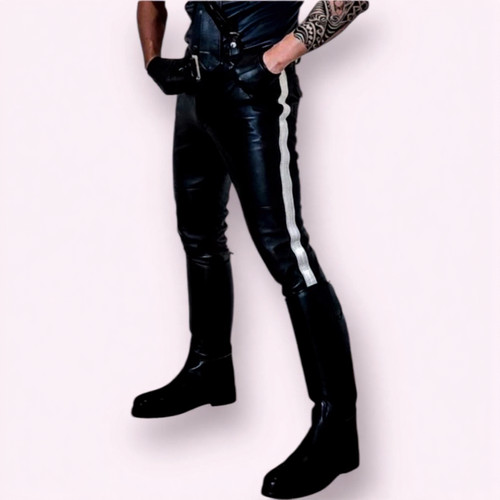 Men leather breeches - men's,