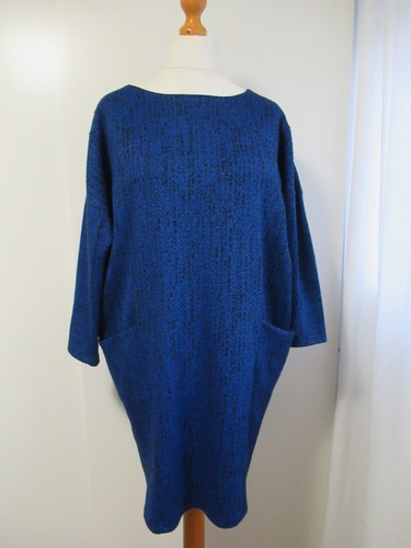Damsel dress blue cocoon - a,
