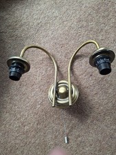 Vintage Endon Pull Cord Double Wall Light