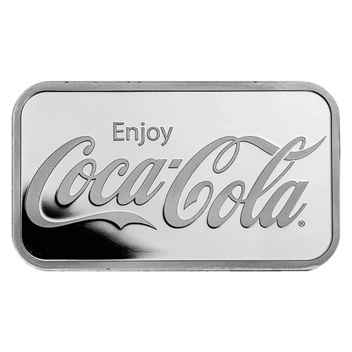 1oz silver coca cola bar - 1oz,