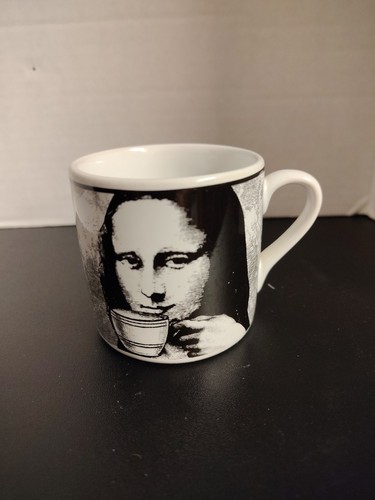 Mona lisa espresso cups with - mona,