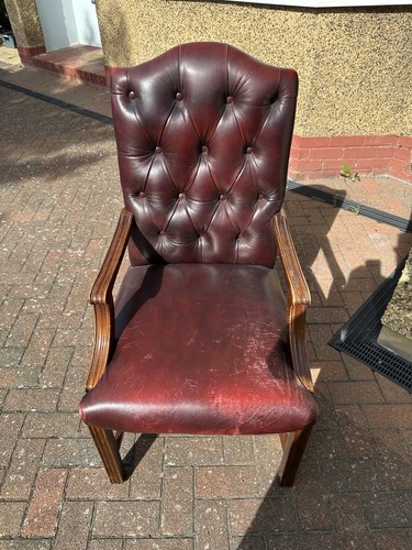 Leather armchair - leather,
